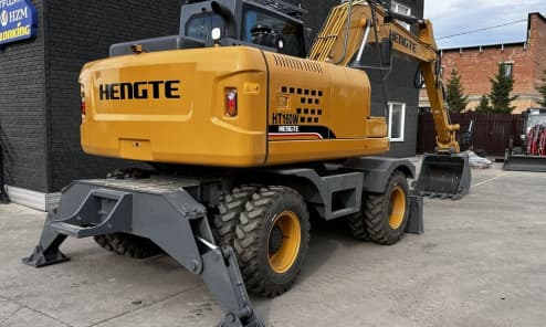 Колесный экскаватор HENGTE HT160W
