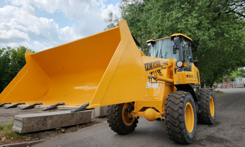 Фронтальный погрузчик HZM XC600
